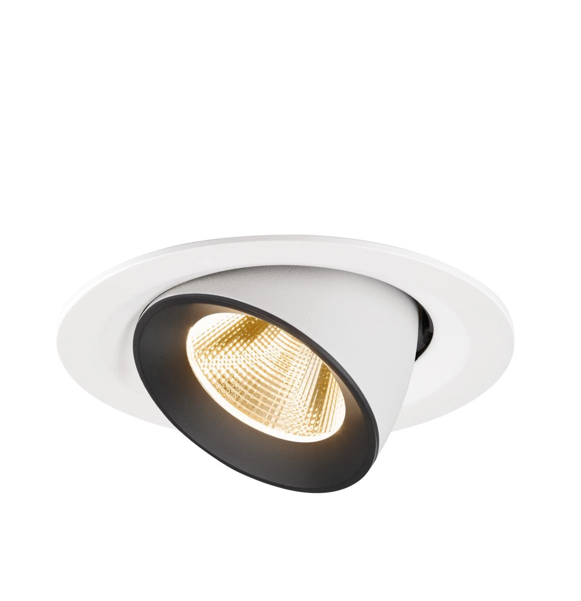 Spot encastré Numinos Gimble M blanc/noir 2700K - 20 deg SLV 4024163312042