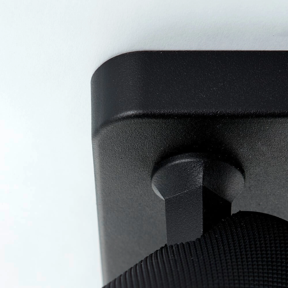 Spot carré en saillie Marty noir Brilliant 4004353424427