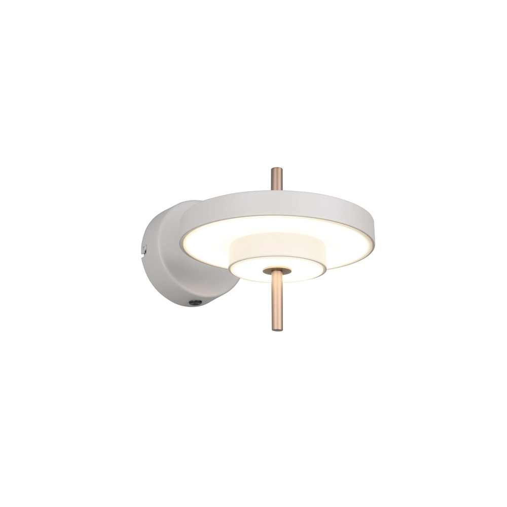 Applique murale moderne Keaton blanc Trio 4017807655773