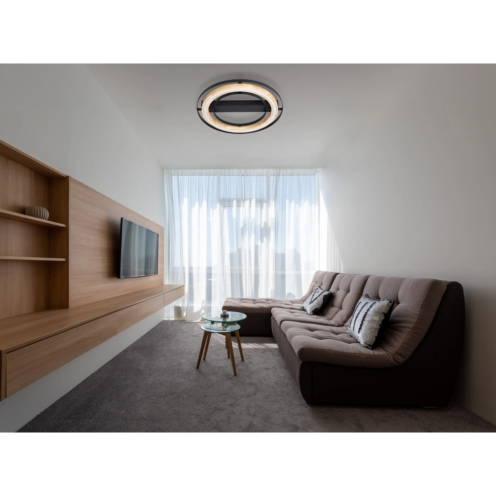 Lampe de plafond à design Rilas Noir Globo 9007371484560