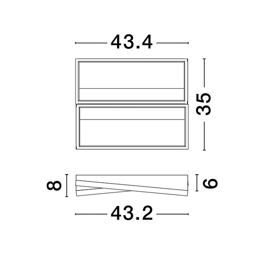 Plafonnier design Elize noir avec or Lyora 5212017433145
