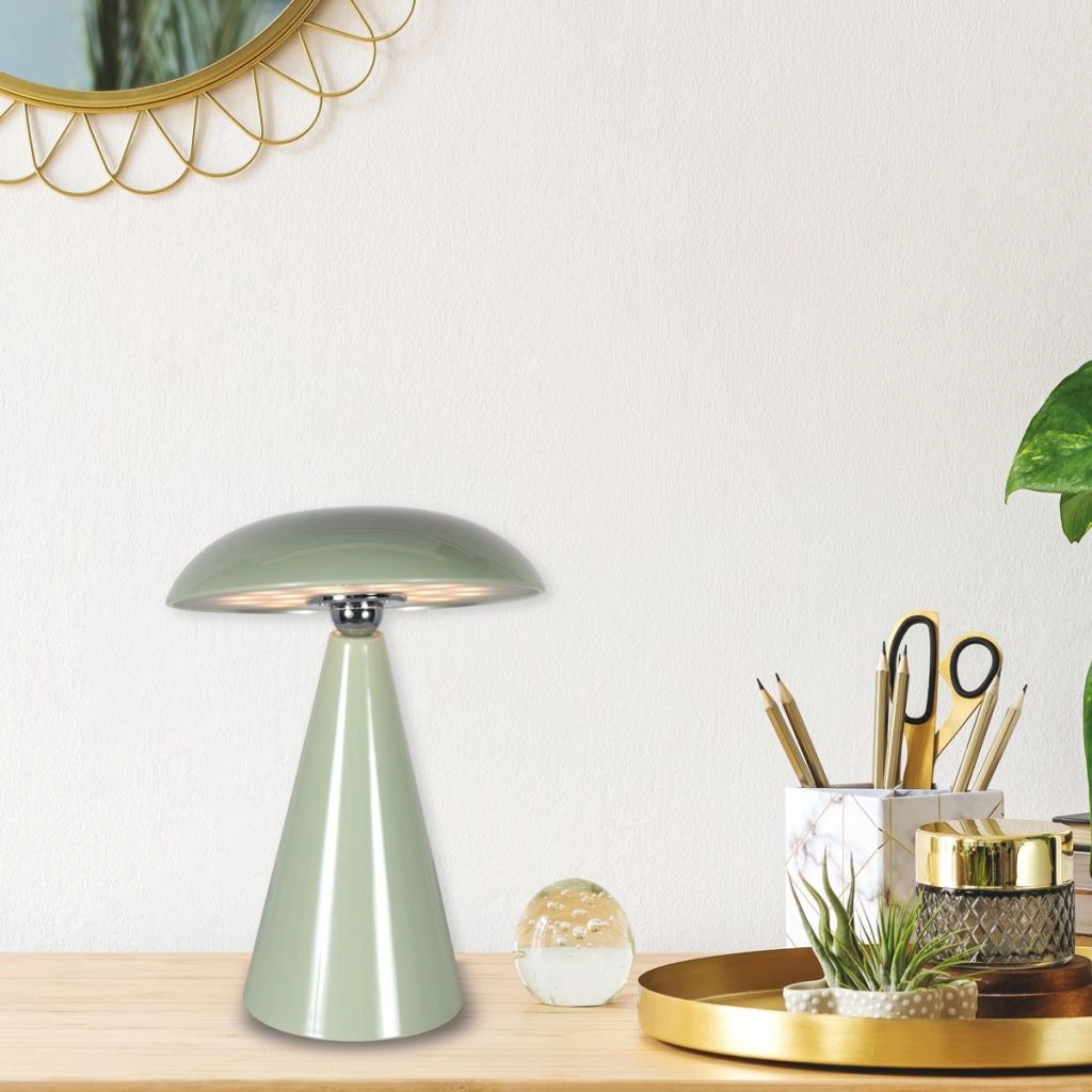 Lampe de table rechargeable Mush Vert Steinhauer 8712746188783