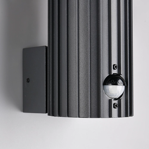 Lampe murale Volga anthracite avec capteur Trio 4017807690965