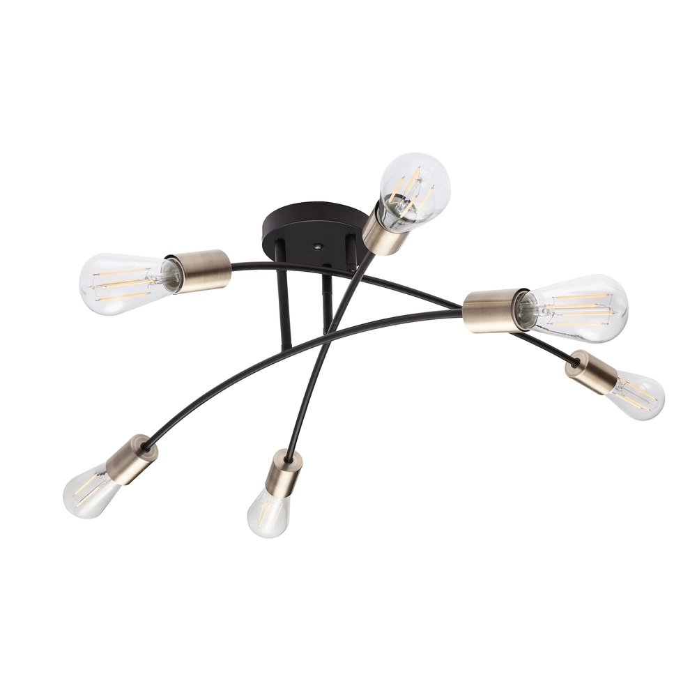 Lampe de plafond Sarini Noir Globo 9007371377688