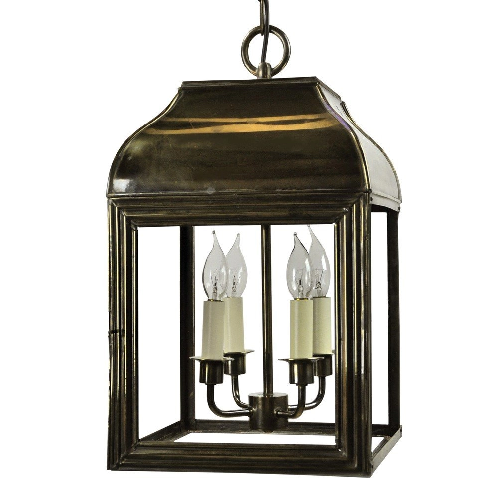 Lampe suspendue rurale Hemingway M cuivre antique (ant) Limehouse