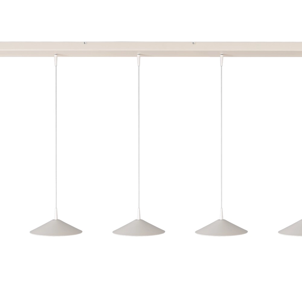 Lampe suspendue à 5 lumières Ceppo blanc Ø 22cm Masterlight 8718121358604
