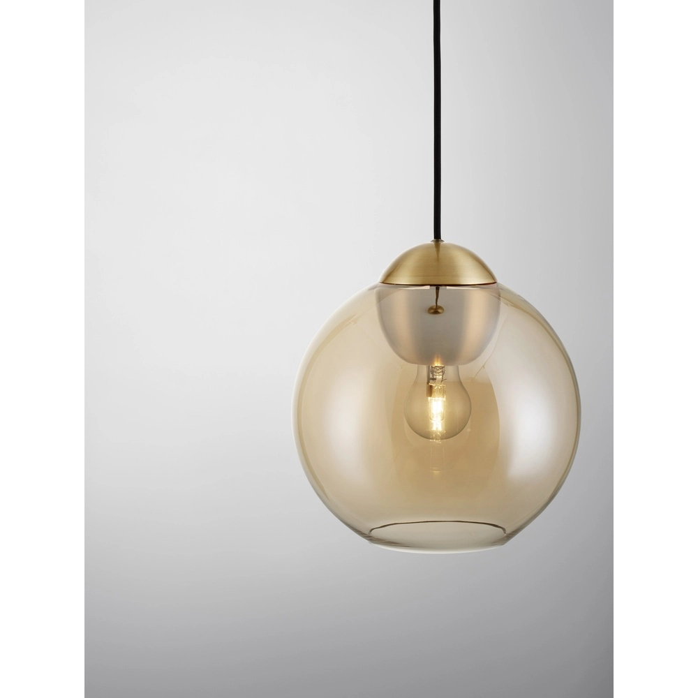 Suspension design Midori Verre ambré Lyora 5212017434241