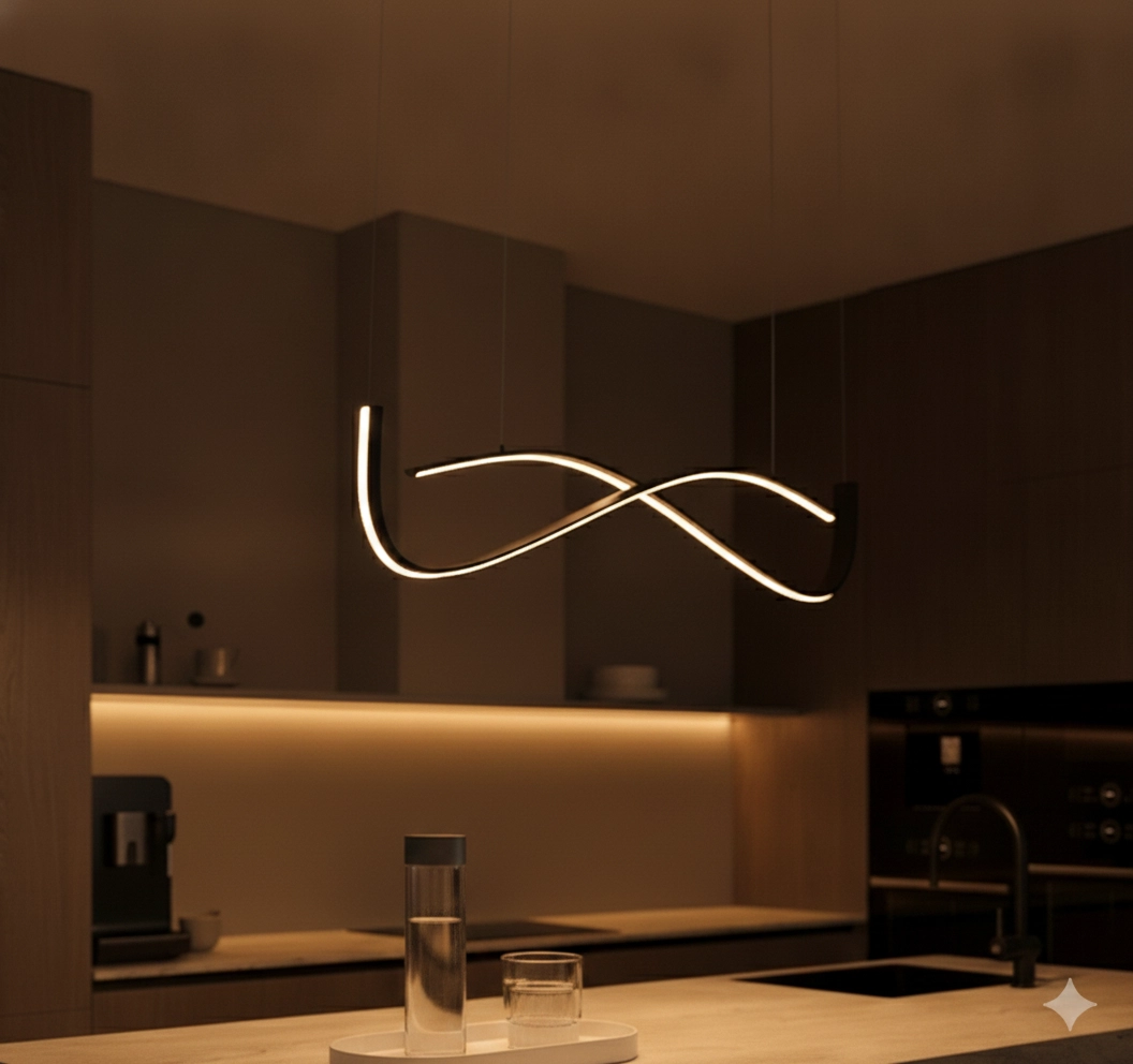 Suspension Brio avec boucle noire