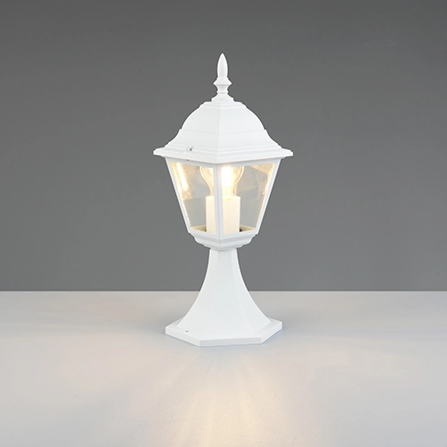 Lampe à piédestal Livenza Blanc