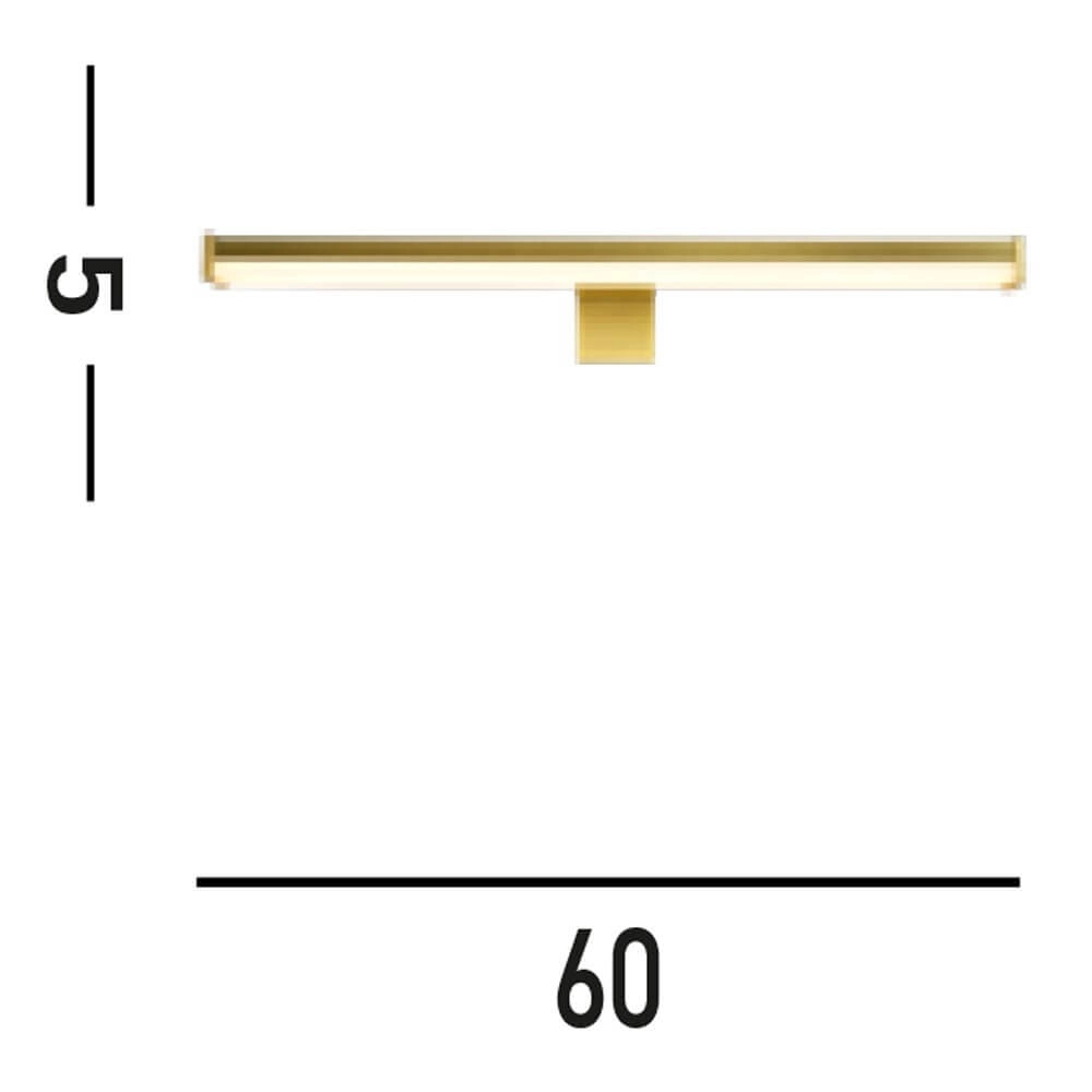 Lampe miroir Kos Or 60cm Searchlight 5053423272580