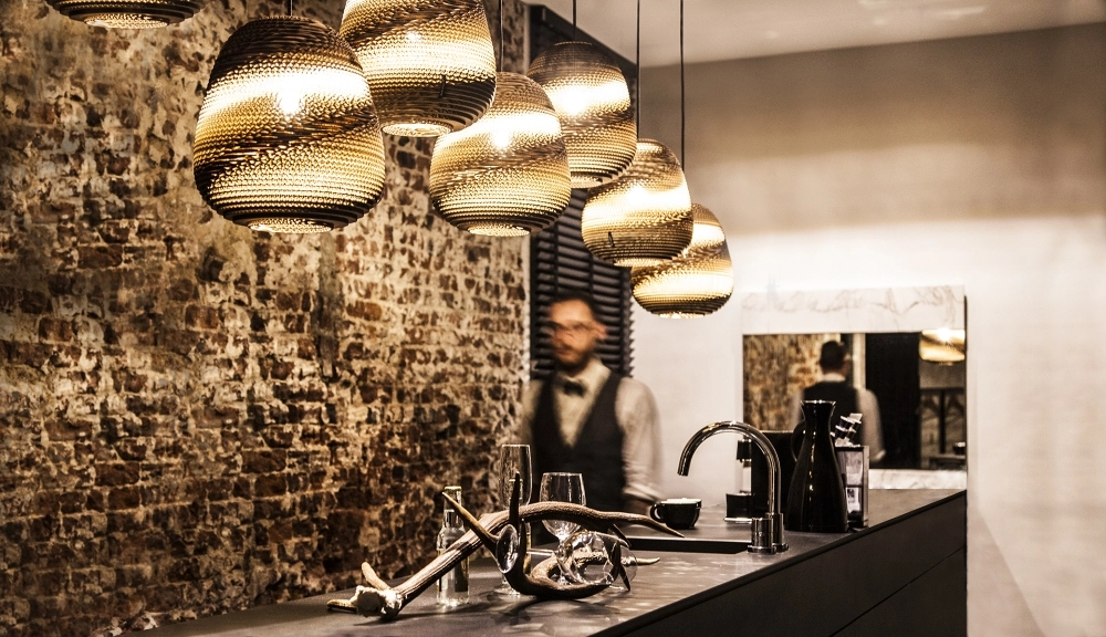 Binky 210 Lampe pendante en carton Ø 21cm Think Paper 8720165407316