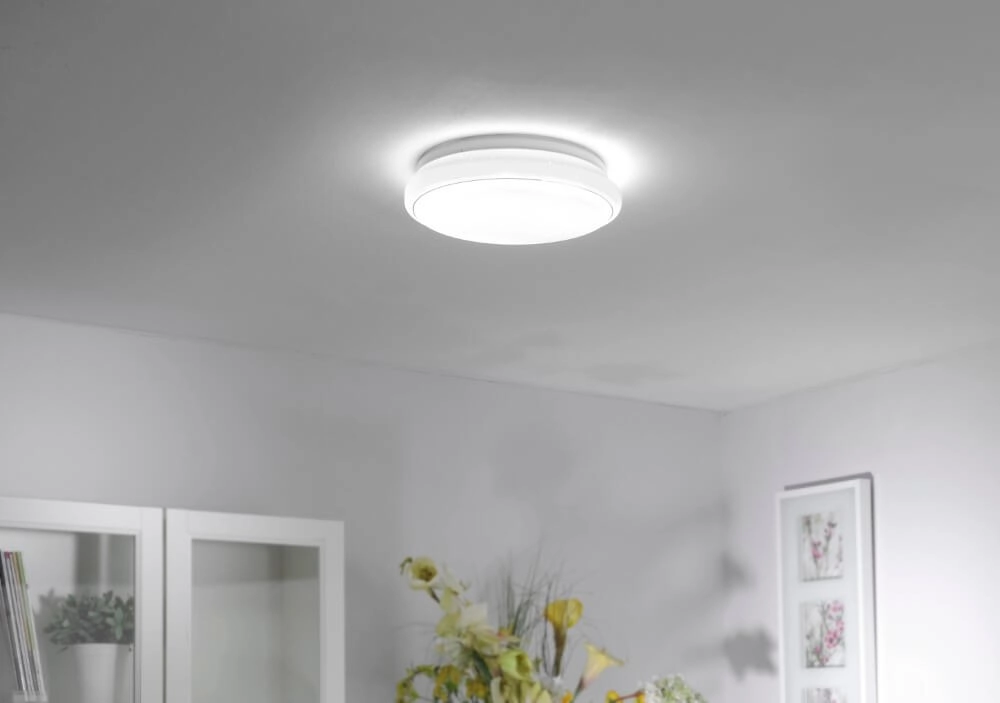 Plafonnier Jupiter 35cm - 3000-5000K effet étoile blanc Just Light 4043689927189
