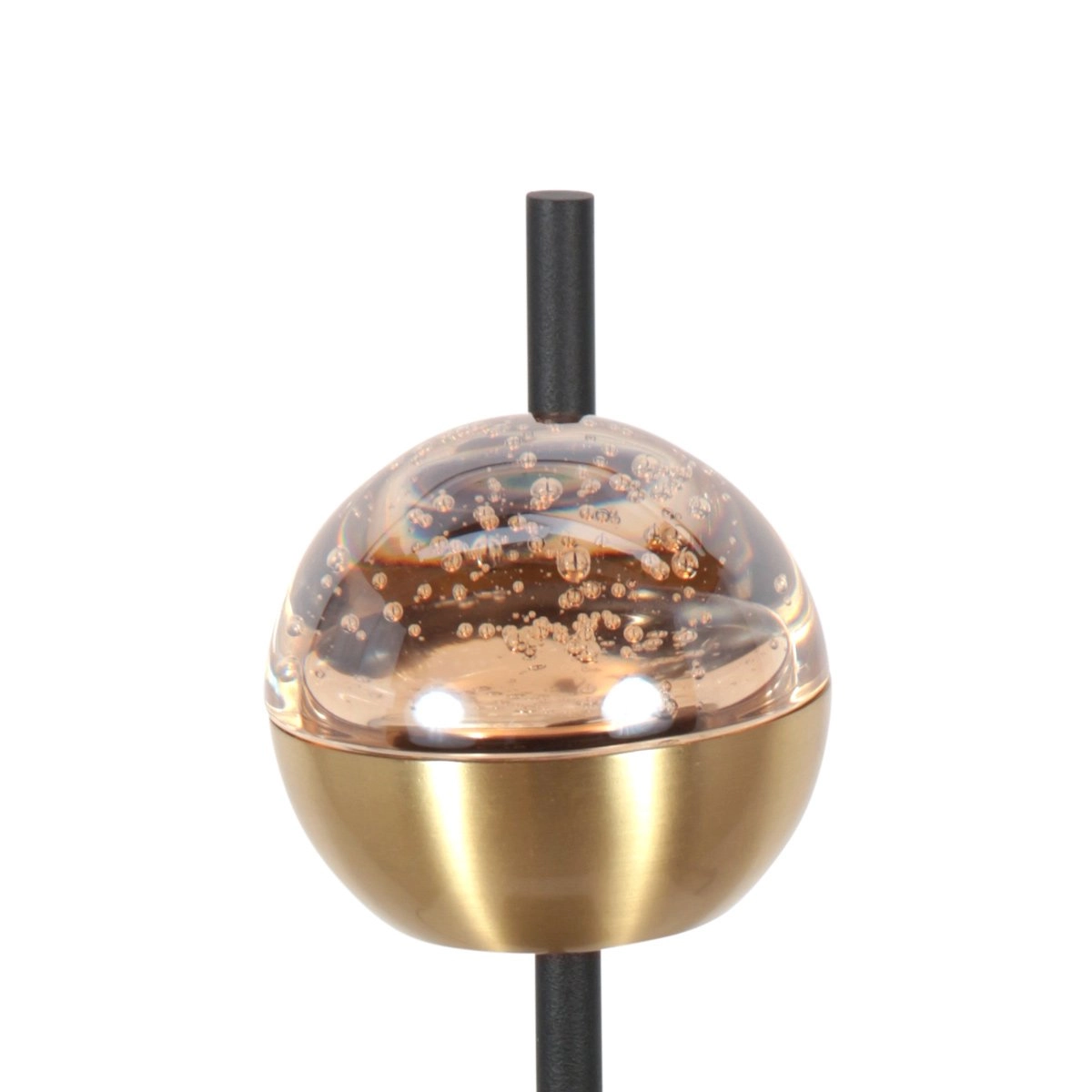 Lampe de bureau à LED Belluno laiton avec noir - dimmable Steinhauer 8712746183955