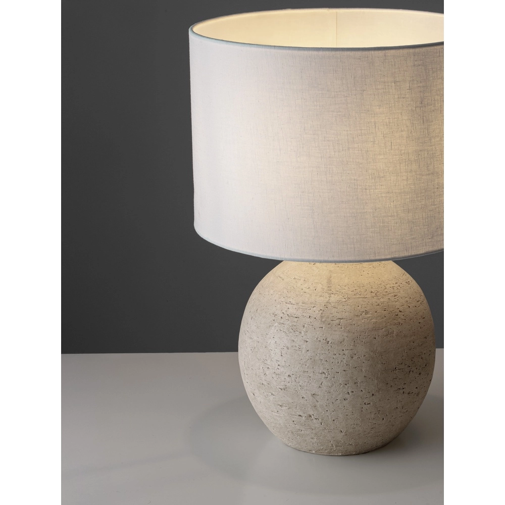 Lampe de table Nagomi beige avec capuche crème Lyora 5212017468222