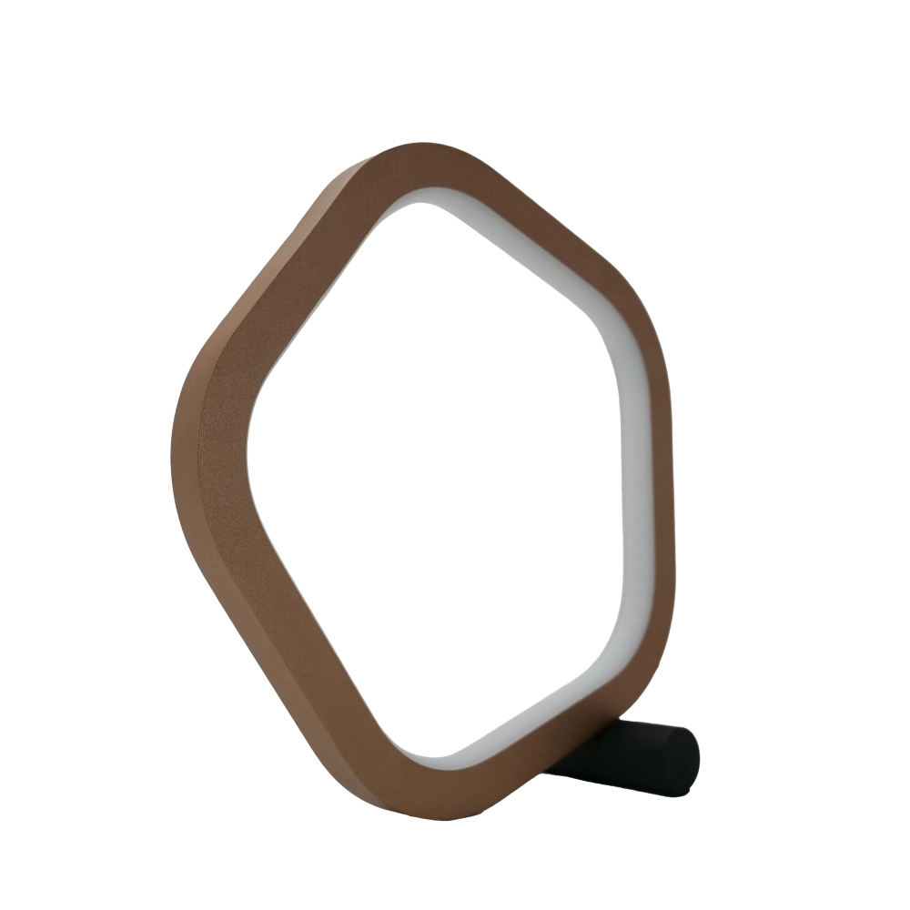 Unique table lamp Estrella black with brown Stars of Light 9008606357765