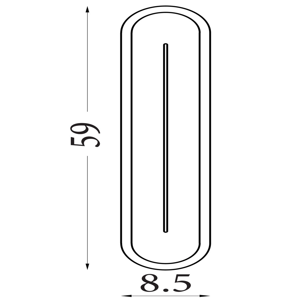 Applique murale dorée Couper 59cm Searchlight 5053423302430
