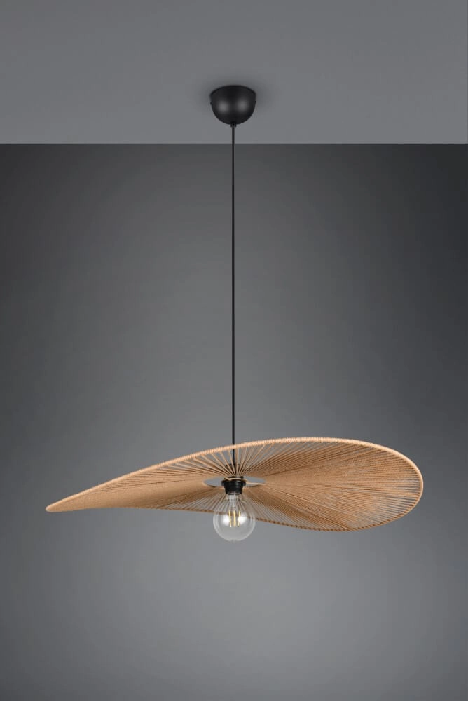 Grande suspension japandi Laurine Ø 78cm Trio 4017807637632