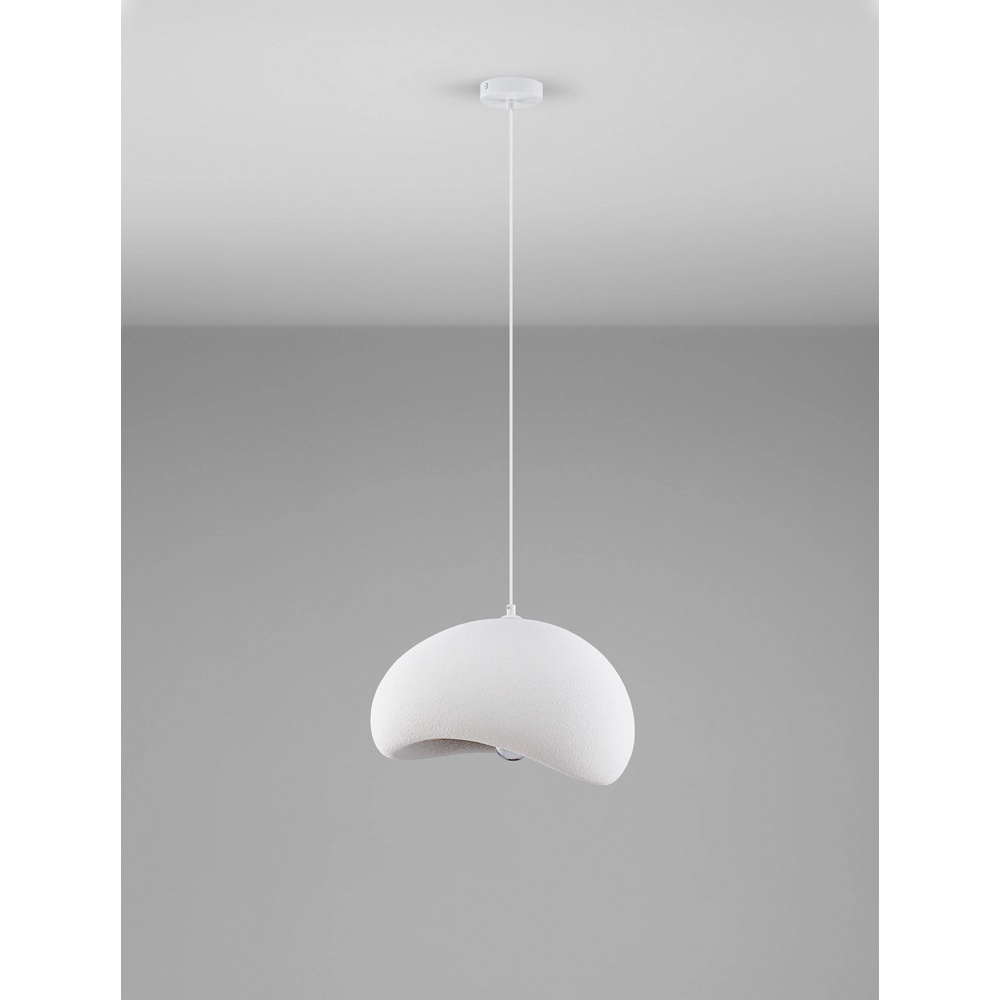 Suspension naturelle Aere blanc 40cm Lyora 5212017460776