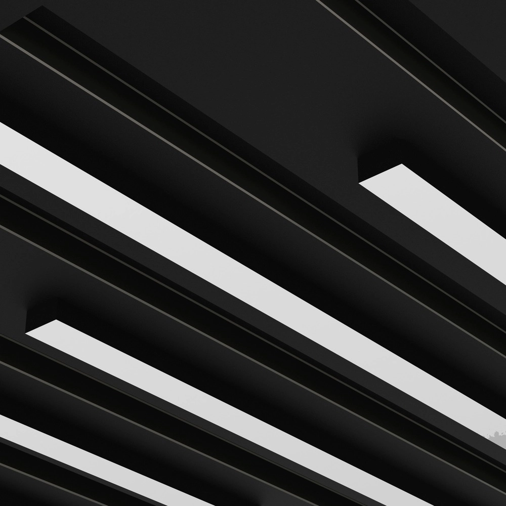 Éclairage de plafond intelligent Pitrignani-Z Carré 38 x 38 cm Noir Eglo 9008606390526