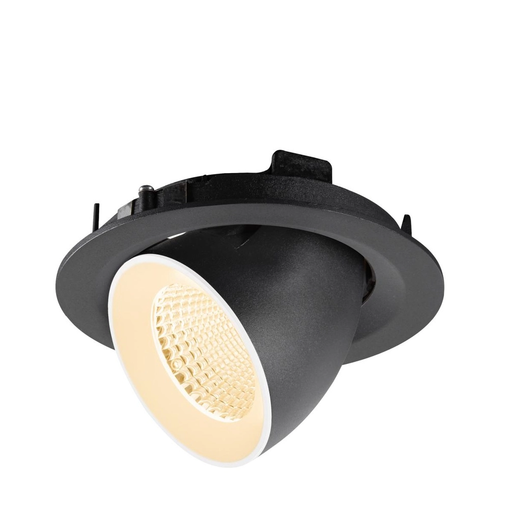 Spot encastré Numinos Gimble M noir/blanc 2700K - 40 deg SLV 4024163312097