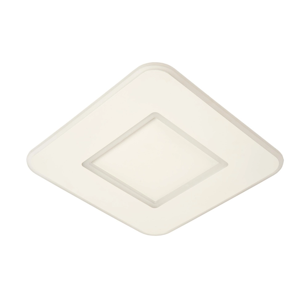 Lumière carrée au plafond Axelle blanc 2700K dimmable
