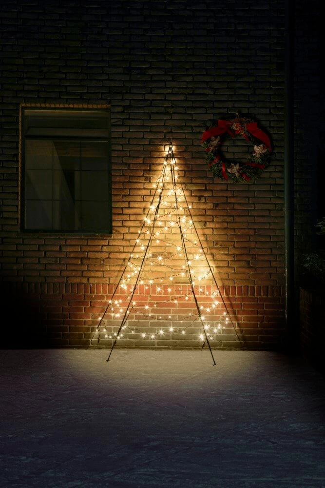 2 meter - Wall light - 180 Led - Warm White