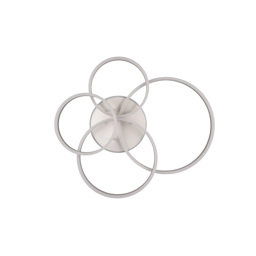 Plafonnier Drake Nickel Moderne Trio 4017807657821