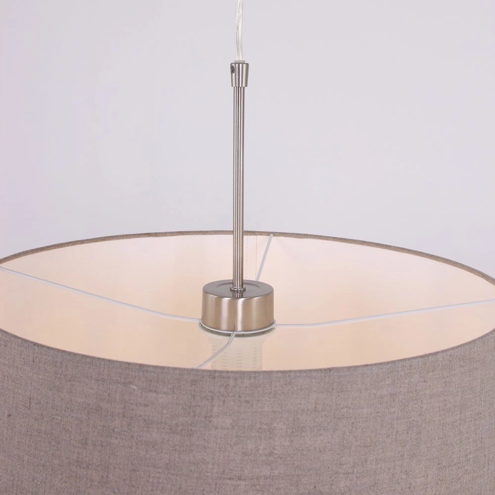 Lampe à suspension Gramineus avec capuche taupe Steinhauer 8712746088755