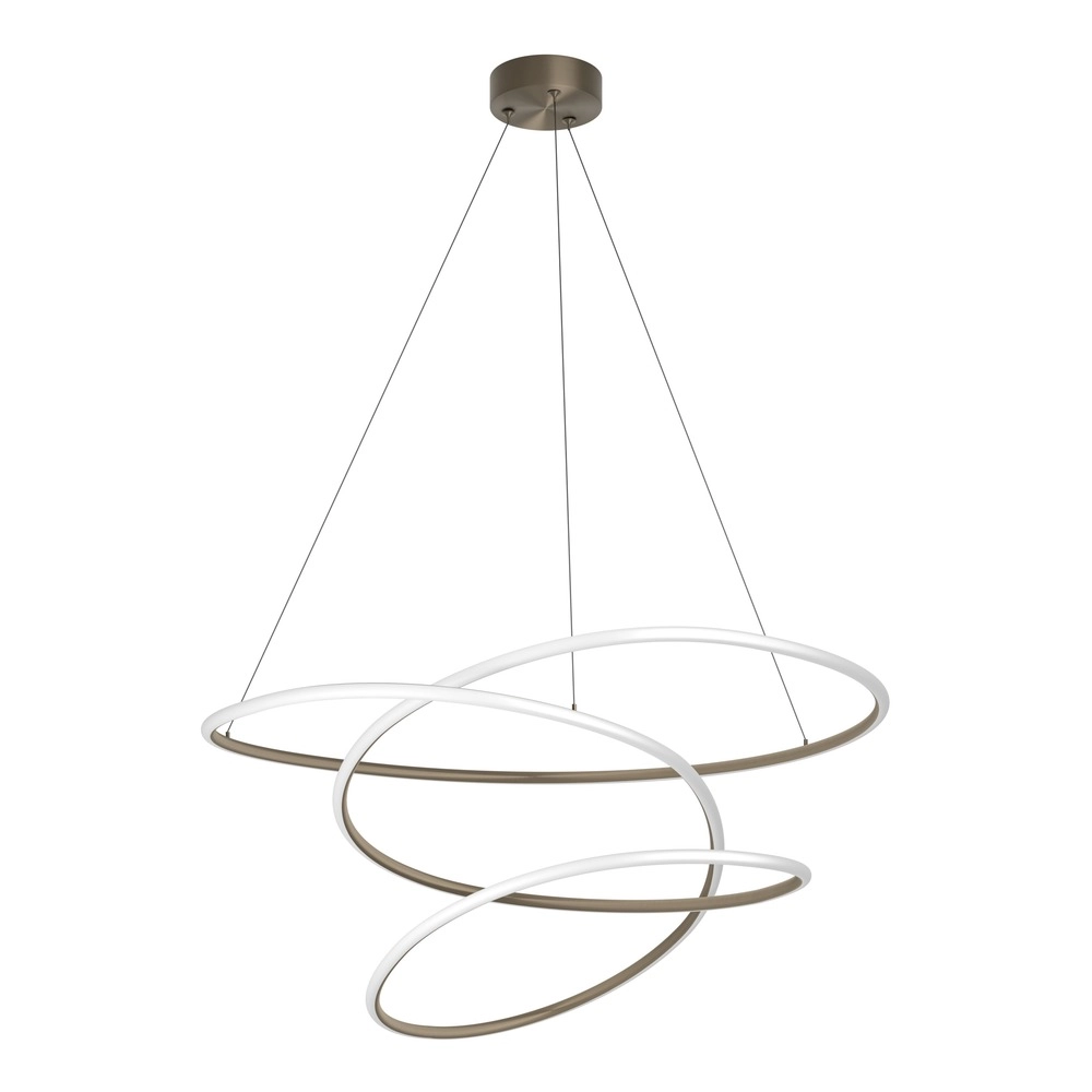 Lampe pendante moderne Racale Ø 78 cm de bronze Eglo 9008606391424