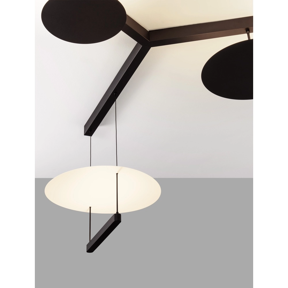 Suspension Diona noir et blanc Lyora 5212017451507