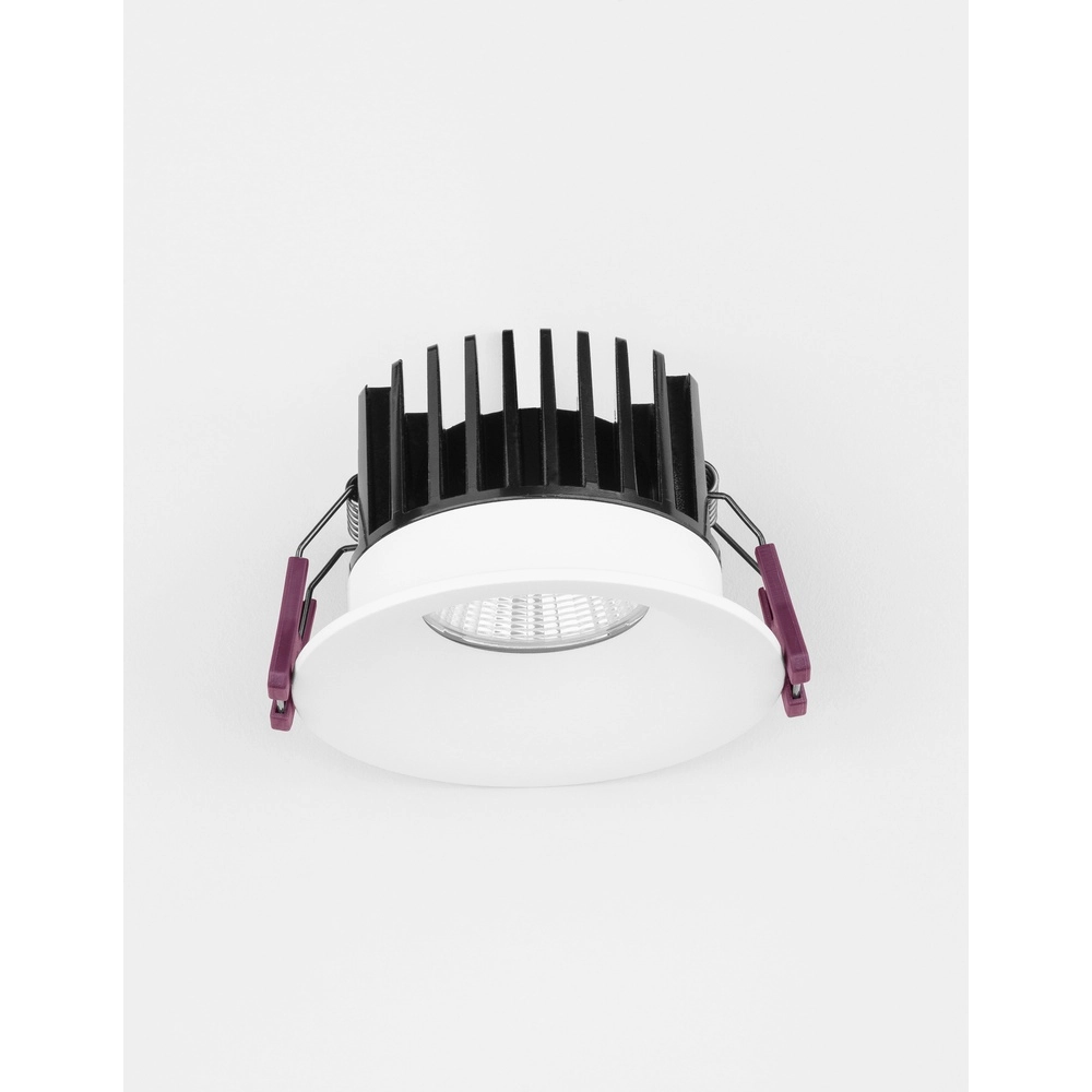 Spot encastrable blanc Blade Ø 8,5 cm Lyora 5212017418586