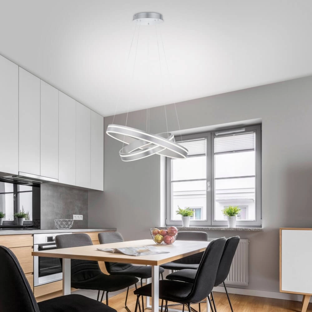 Lampe suspendue Q-Vito Ø 59cm en métal Paul Neuhaus 4012248351482