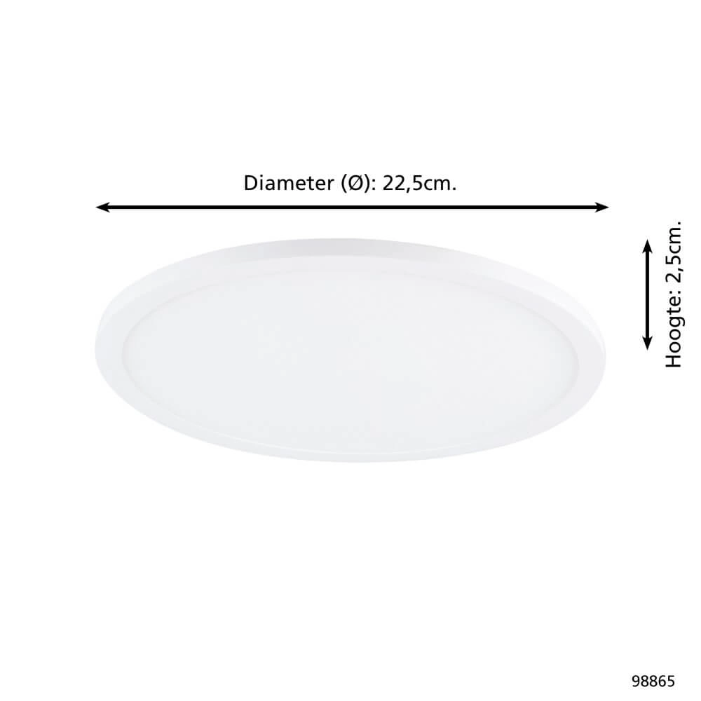 Lampe encastrée Fueva Flex blanc 3000K Eglo 9002759988654