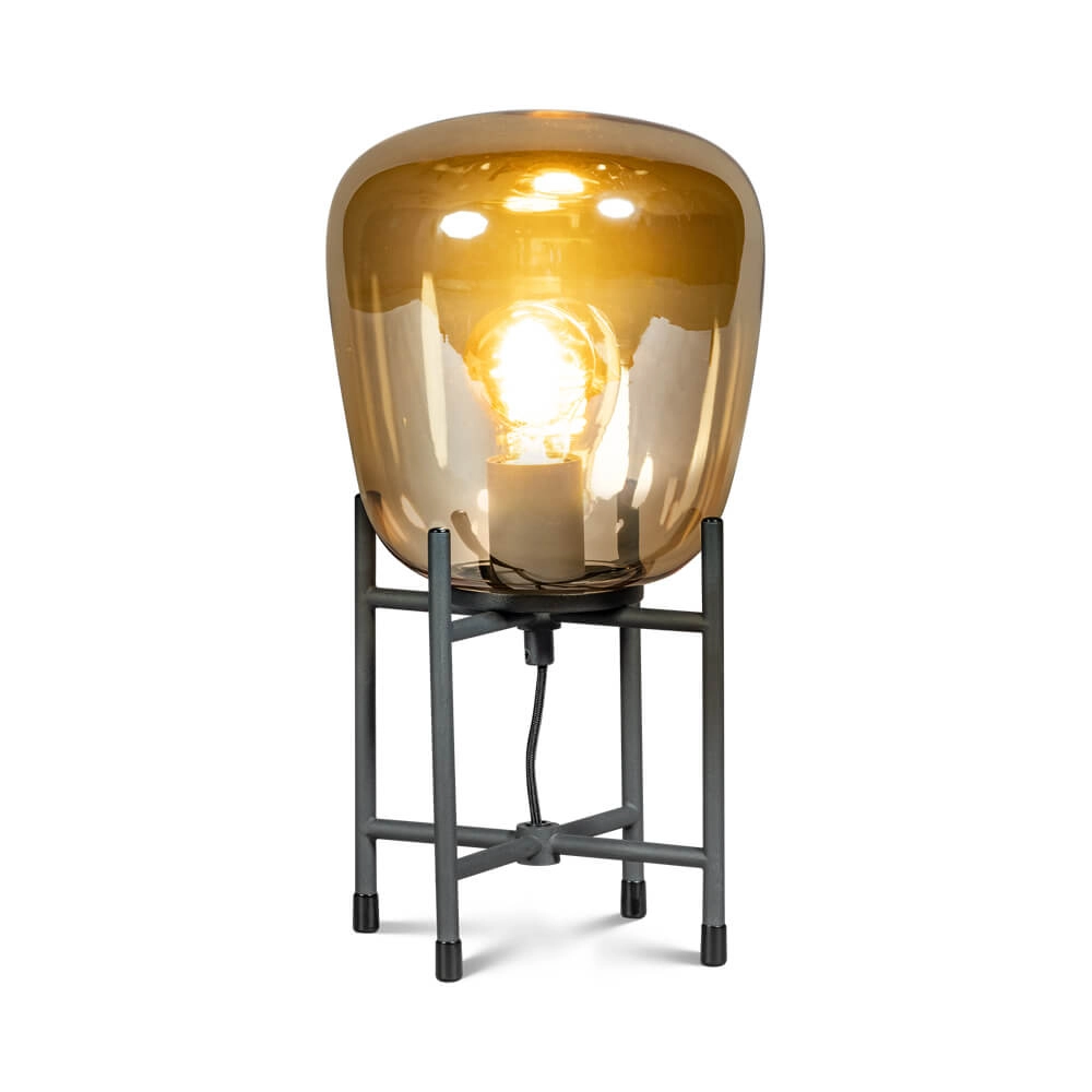 Lampe d'intérieur Benn Gold noir avec de l'or ETH 8720195303015