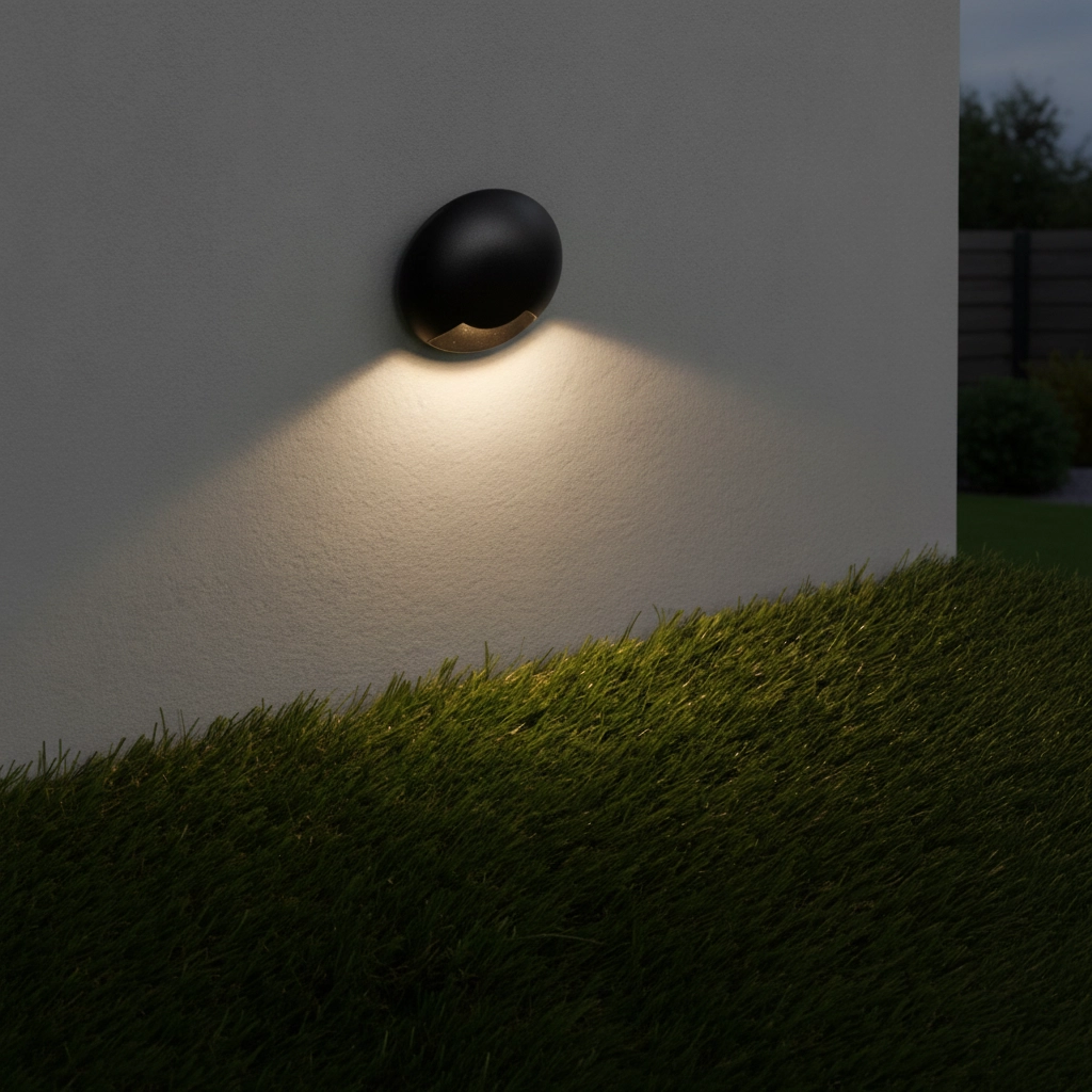 Lumière encastrée Eris Noir Simple
