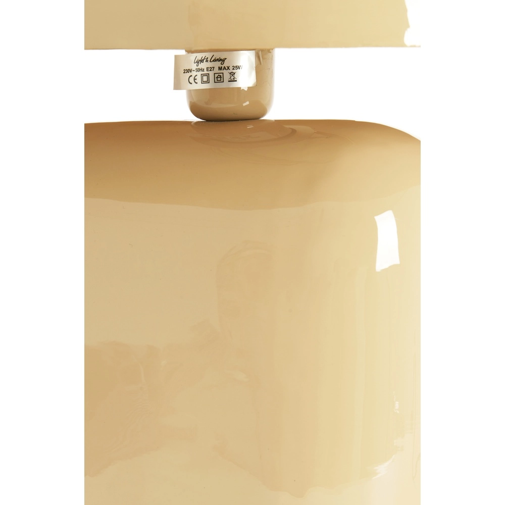 Lampe de table Todd ovale - sable brillant Light & Living 8717807818937