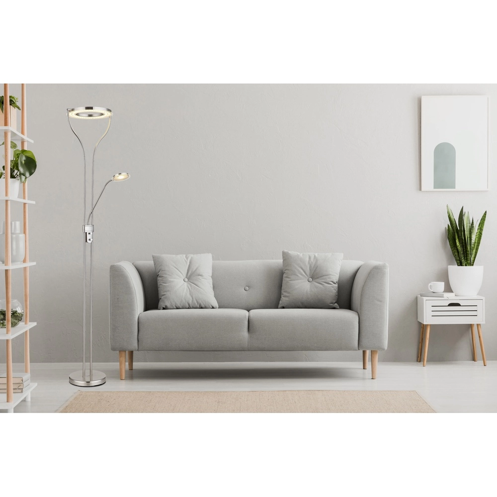 Lampe de lecture de conception Ebro Chrome Globo 9007371445202