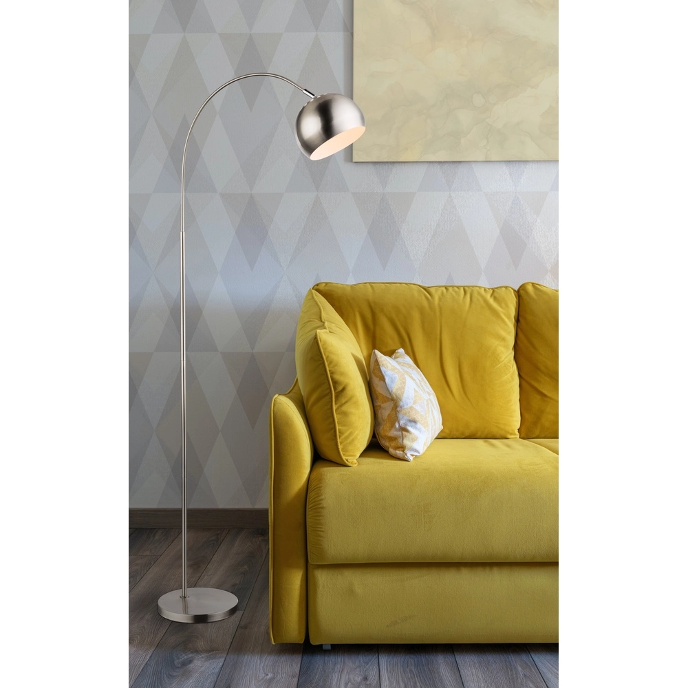 Lampadaire de conception Benno Chrome Globo 9007371375653