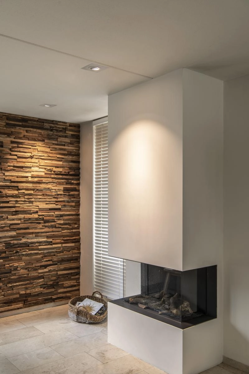 Cadre de montage avant Numinos S en ligne droite 160/100mm blanc SLV 4024163262248