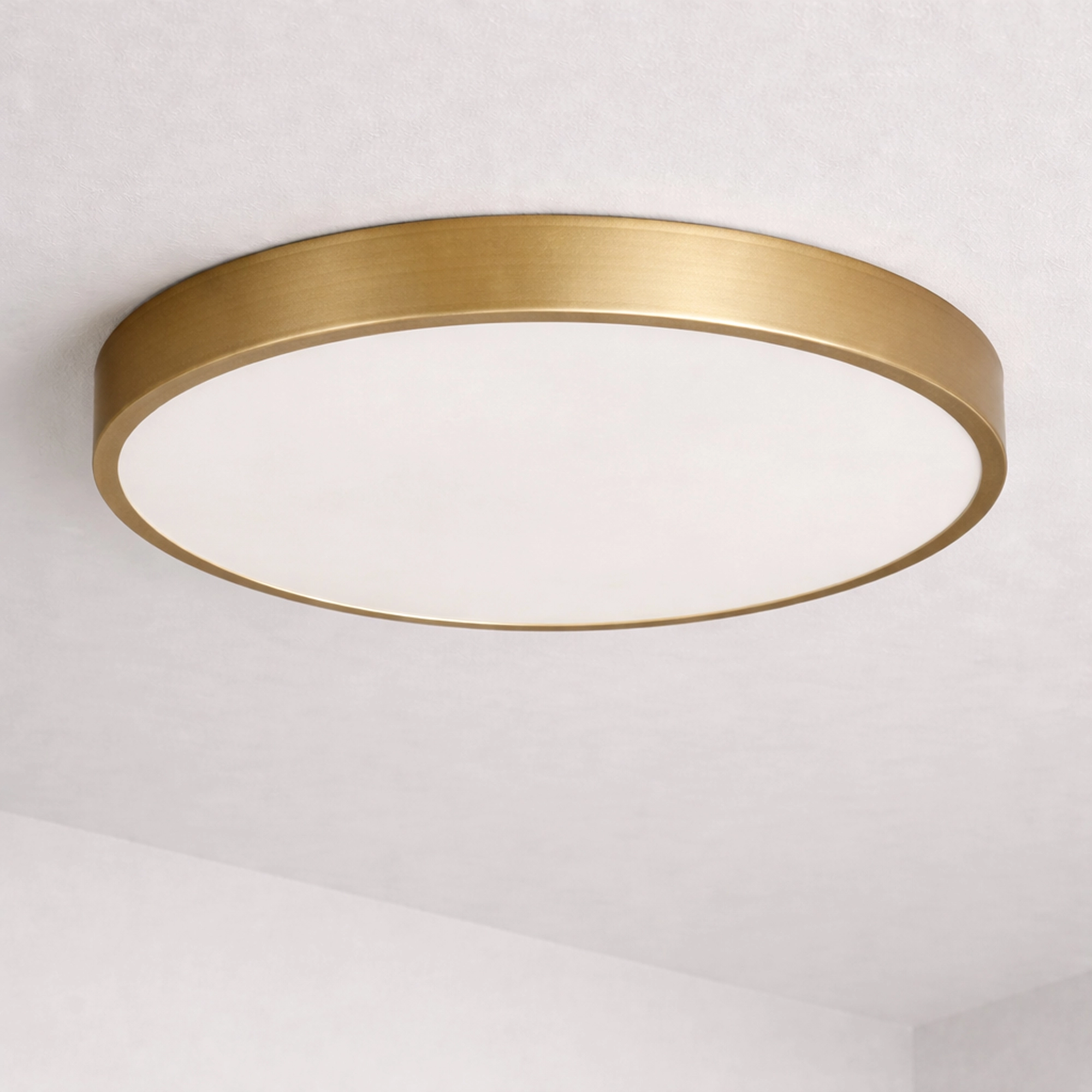 Éclairage de plafond Grace Ø 50cm d’or Lyora 5053423315904