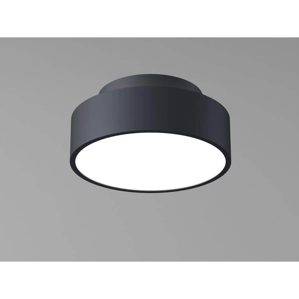 Plafonnier Chicago Ø 15cm noir Artdelight 8720701101289