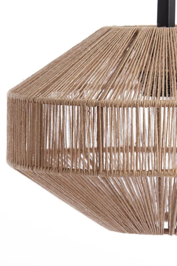 Lampe de table en rotin Lyra Ø 26cm Light & Living 8717807681579