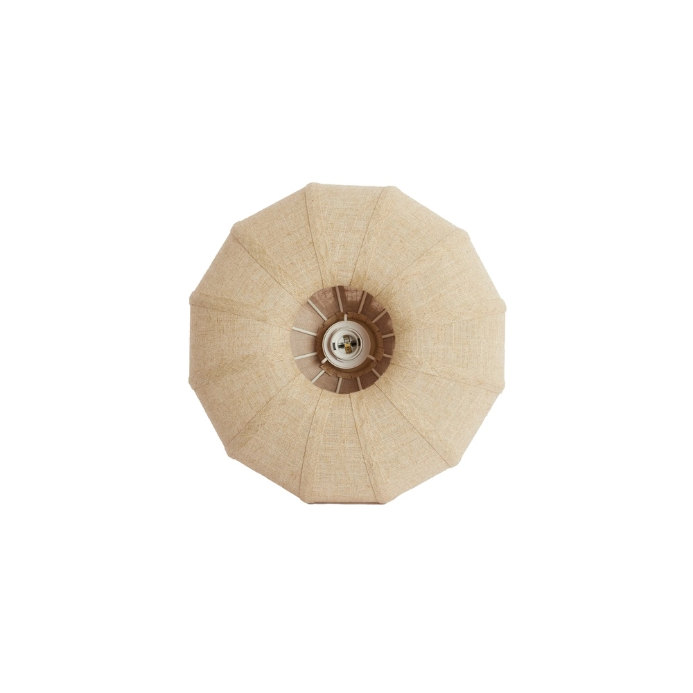 Lampe de plafond Japandi Zosia Ø 40cm - naturel - 1x E27 Light & Living 8717807831820