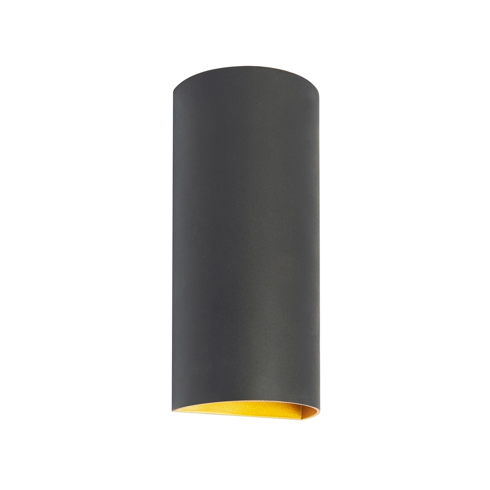 Spot apparent design Hera Up Down Rond noir avec or