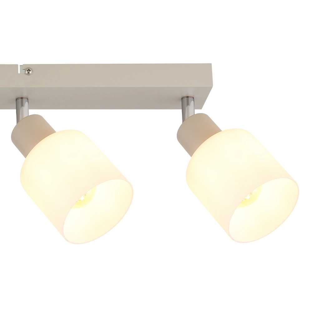 Spot de plafond 4 lumières Trent brun sable Globo 9007371566976