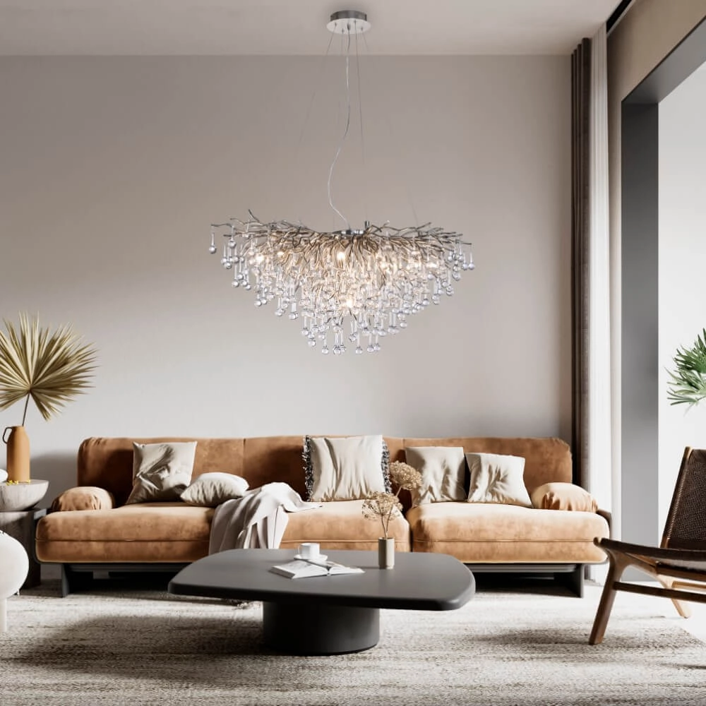 Lustre unique Icicle métal Paul Neuhaus 4012248352137