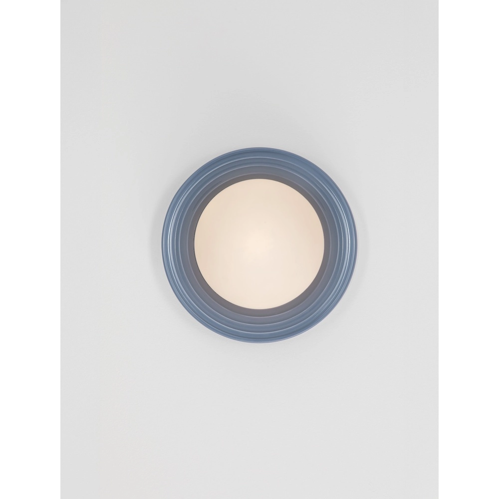 Applique murale Orbique bleu clair Ø 22cm Lyora 5212017483867