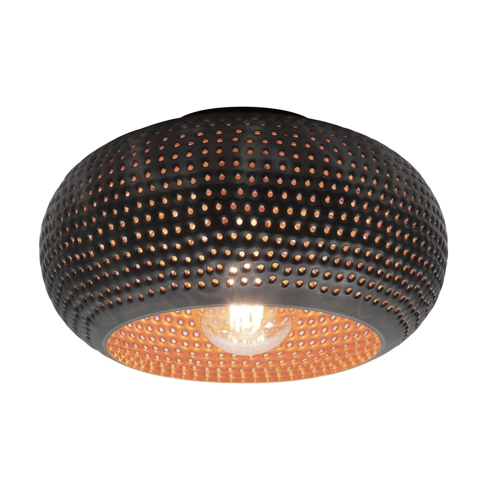 Lampe de plafond à trou Punch Ø 35cm - E27 Lyora 8716803512801
