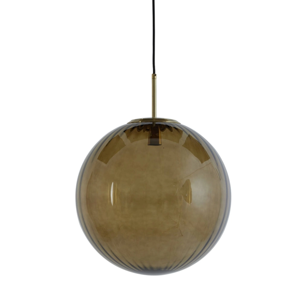 Lampe suspendue Magdala Ø 48cm d’ambre