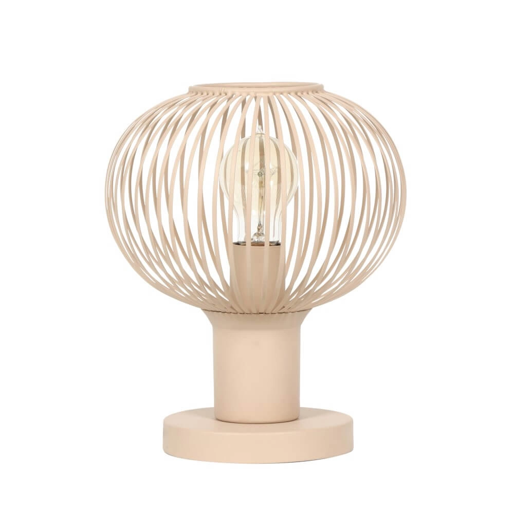 Lampe de table en fil Gila Ø 23cm - sable Trio 4017807629088